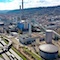 Im Heizkraftwerk Gaisburg erzeugt EnBW Wärme für Stuttgart.