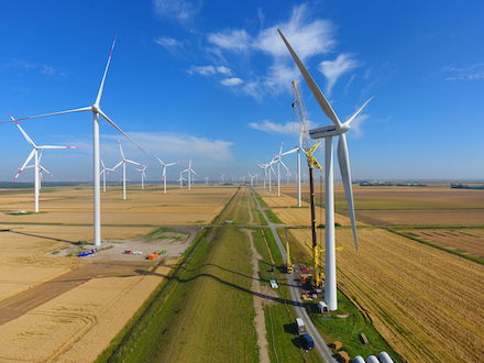 Im Jahr 2023 sollten rund zwölf Gigawatt Windenergieleistung zugebaut werden. Erreicht wurde nur die Hälfte.