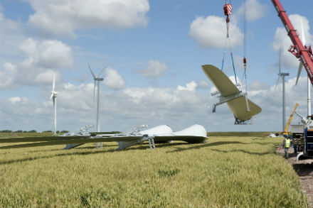 Im Jahr 2023 wurden 745 neue Windenergieanlagen an Land errichtet.