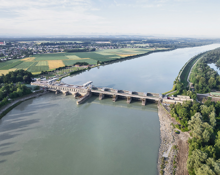 Innkraftwerk Braunau-Simbach: Revitalisierung bringt deutliche Leistungssteigerung.