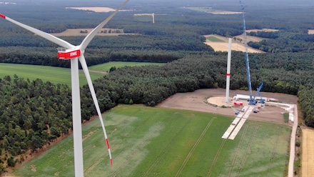 Der Energiekonzern RWE plant in Günterswald in der Marktgemeinde Burghaun im Landkreis Fulda einen Windpark mit einer installierten Leistung von 33 Megawatt.