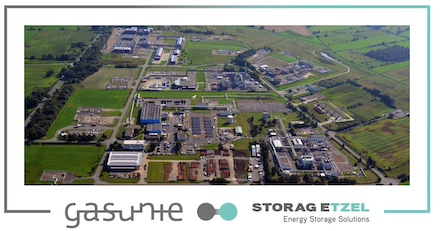 Die Unternehmen Gasunie und Storag Etzel haben jetzt einen Kooperationsvertrag zur Speicherung von Wasserstoff abgeschlossen.