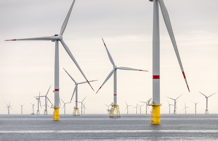 Der in der Nordsee gelegene Windpark Kaskasi wird ab dem Jahr 2026 Industriekunden mit grünem Strom versorgen.