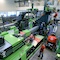 Am Werksstandort von Langmatz in Oberau sind sechs hochmoderne Spritzgussmaschinen für die Produktion von Schacht- und Schrankteilen im Einsatz.
