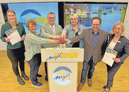 Kreis Mayen-Koblenz: Freude über den gelungenen Start der MYK-Akademie.