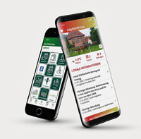 Die Smart Village App ist modular und individualisierbar.