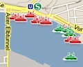 Mit dem Hafenradar der Hamburg-App alle Schiffe im Blick. (Foto: hamburg.de)