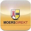Moers-App: Neue Oberfläche und Lokalisierung mit GPS.