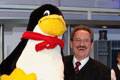 München: OB Christian Ude setzt auf Pinguin Tux.