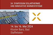 34. Symposium Solarthermie und Innovative Wärmesysteme