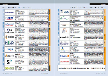 Beispielabbildung des IT-Guide in der Kommune21